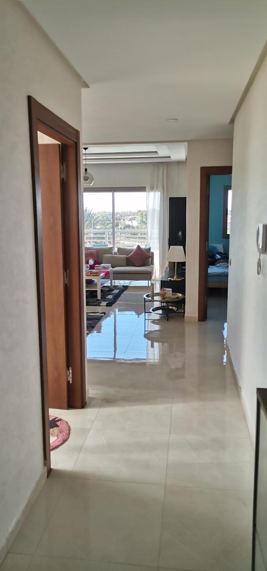 Grand Appartement Vue Golf A 2 Min De La Plage Bouznika Exterior foto