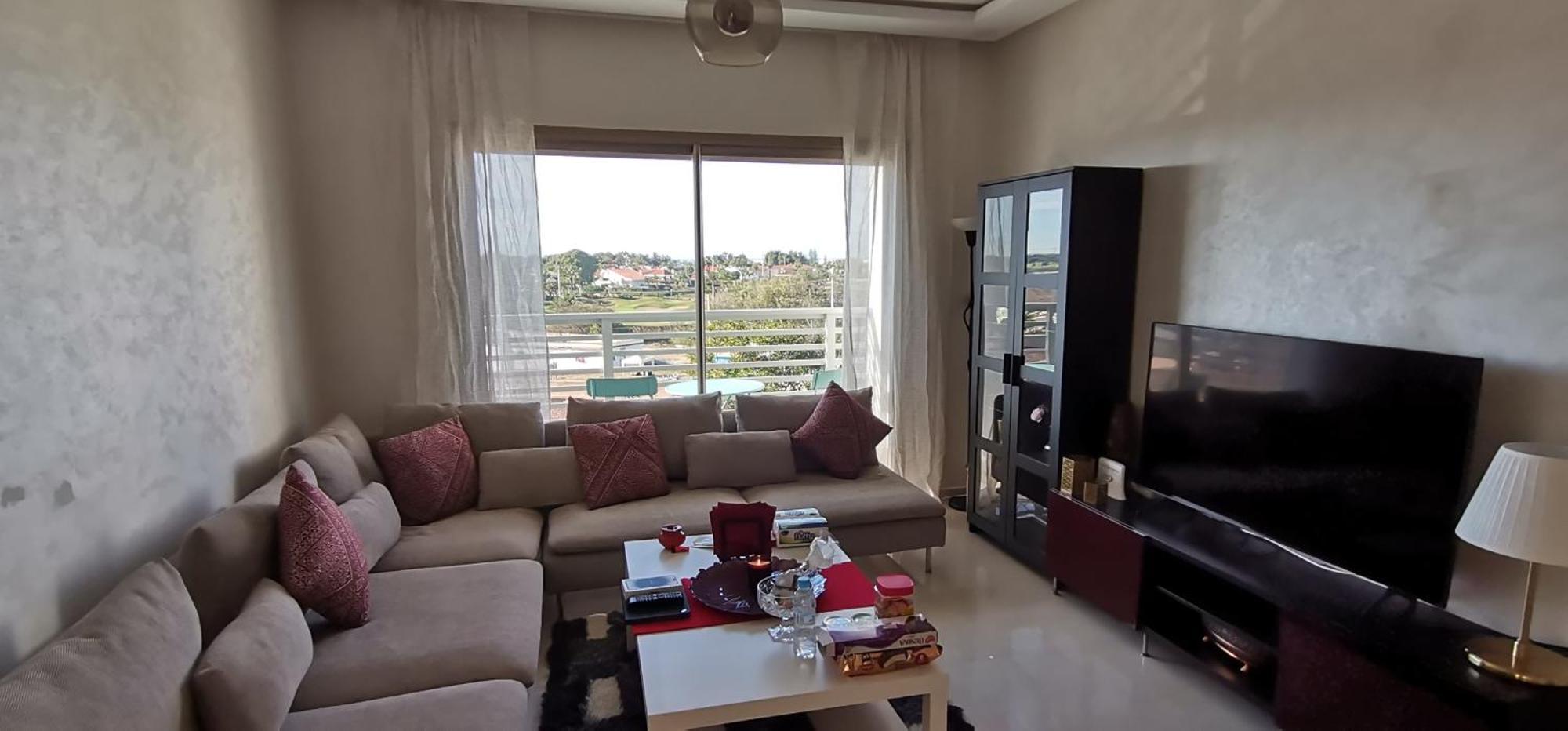 Grand Appartement Vue Golf A 2 Min De La Plage Bouznika Exterior foto